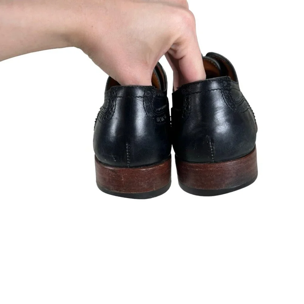 Antonio Maurizi Men's Leather Wingtip Oxford Dress Shoes‎ Size 43 / US 9.5-10